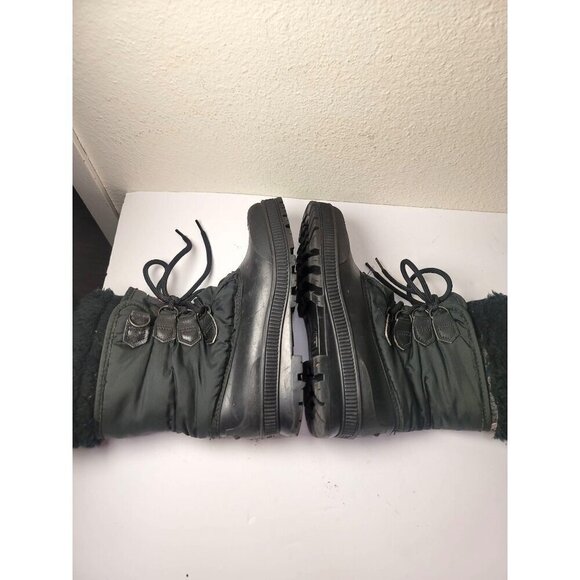 Vintage Sorel Winter Boots Women's Size 9 Black Insulated Waterproof Snow Boots - Picture 7 of 12